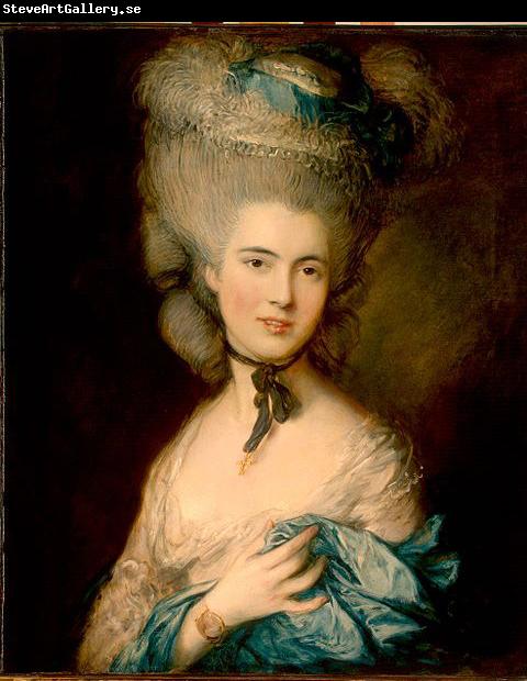 Thomas Gainsborough Woman in Blue